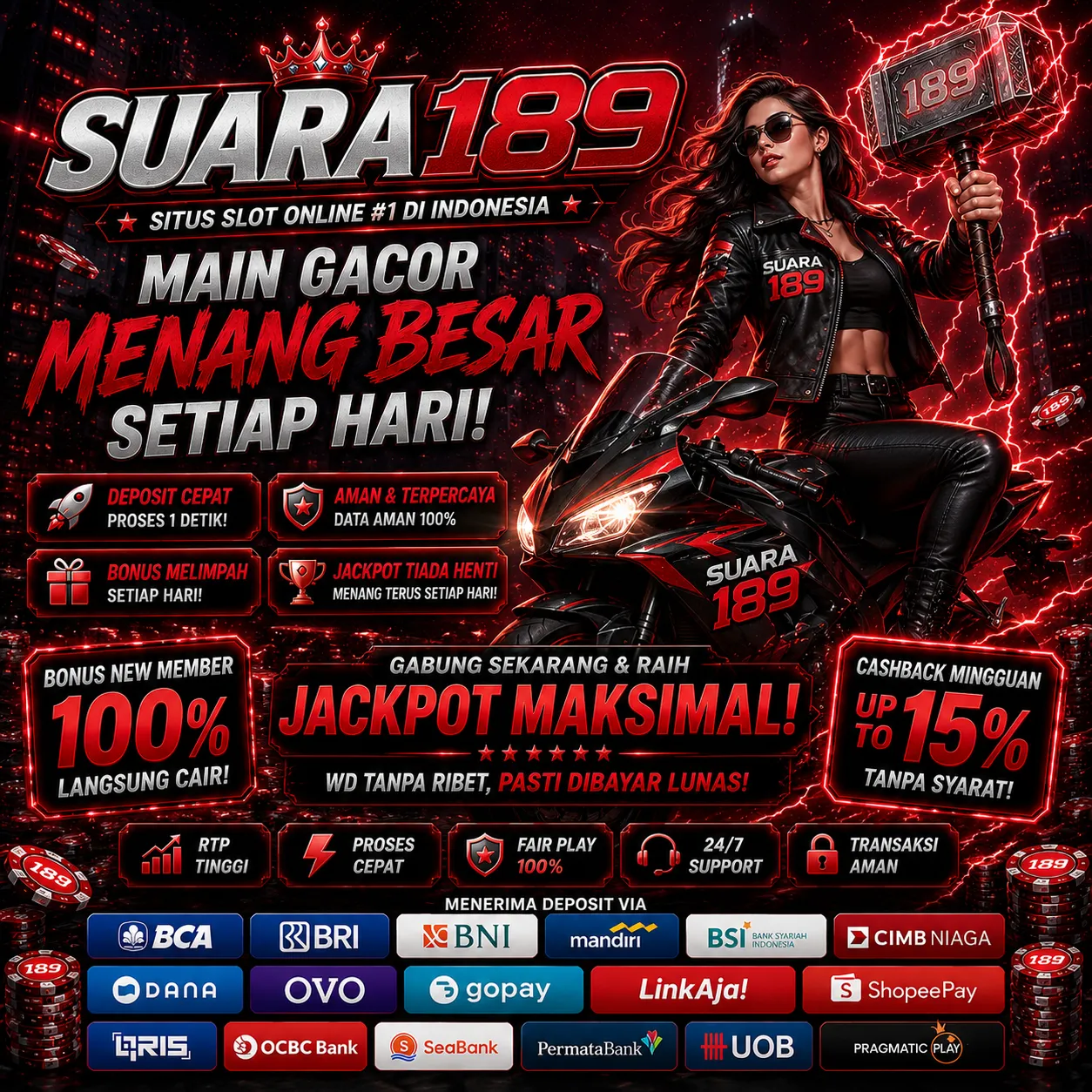 SUARA189 Banner